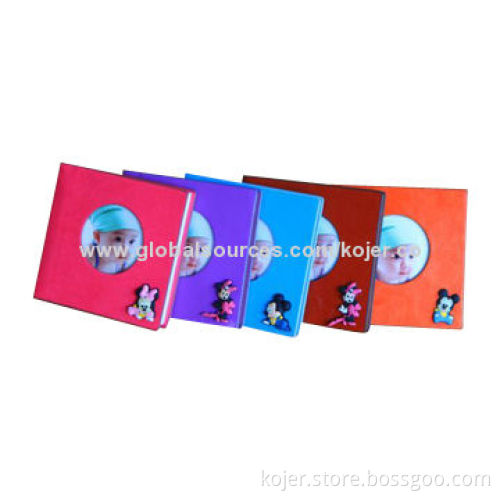 High-quality Fashionable PU Leather Photo Album Covers with OEM Orders Welcomed